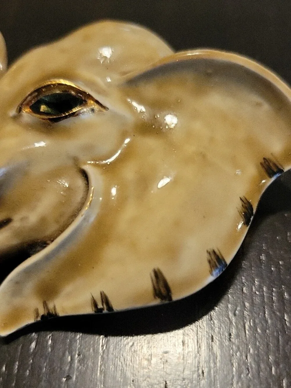 Vintage Elegant Grey and Gold Elephant Brooch - Women Jewelry Brooches